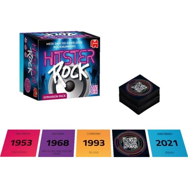 Jumbo Spel - Hitster - Uitbreidingsset - Rock