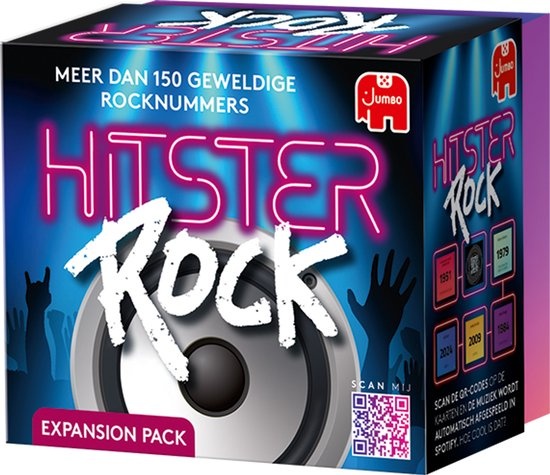 Spel - Hitster - Uitbreidingsset - Rock