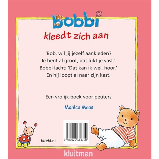 Kluitman Boek - Bobbi kleedt zich aan