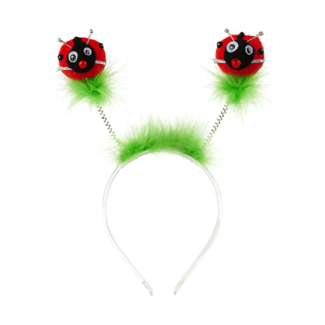 PartyXplosion Diadeem - Lieveheersbeestje - Kapoentje