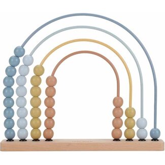 Little Dutch Telraam - Regenboog - Forest friends - Blauw - Little Dutch