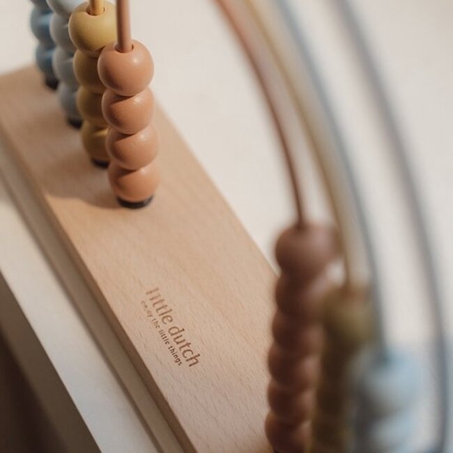 Little Dutch Telraam - Regenboog - Forest friends - Blauw - Little Dutch