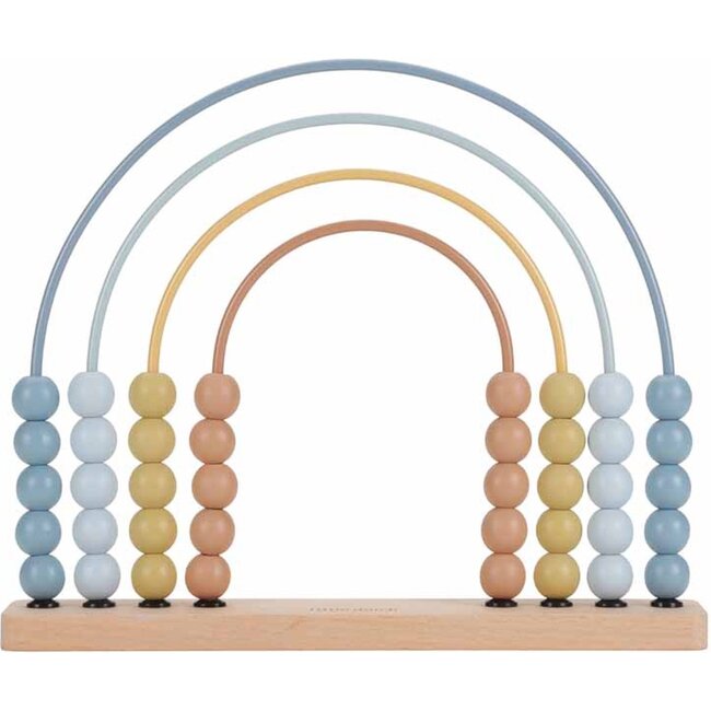 Little Dutch Telraam - Regenboog - Forest friends - Blauw - Little Dutch