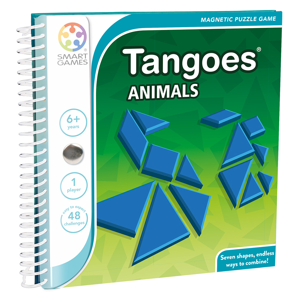 IQ spel - Tangram - Tangoes - Dieren - Magnetisch - 6+