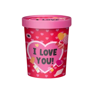 Paper Dreams Snoepemmer - I love you - 12x14cm