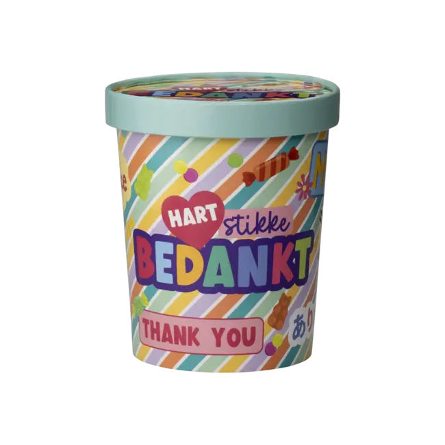 Paperdreams Snoepemmer - Bedankt - 12x14cm