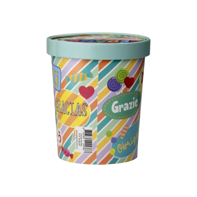 Paperdreams Snoepemmer - Bedankt - 12x14cm