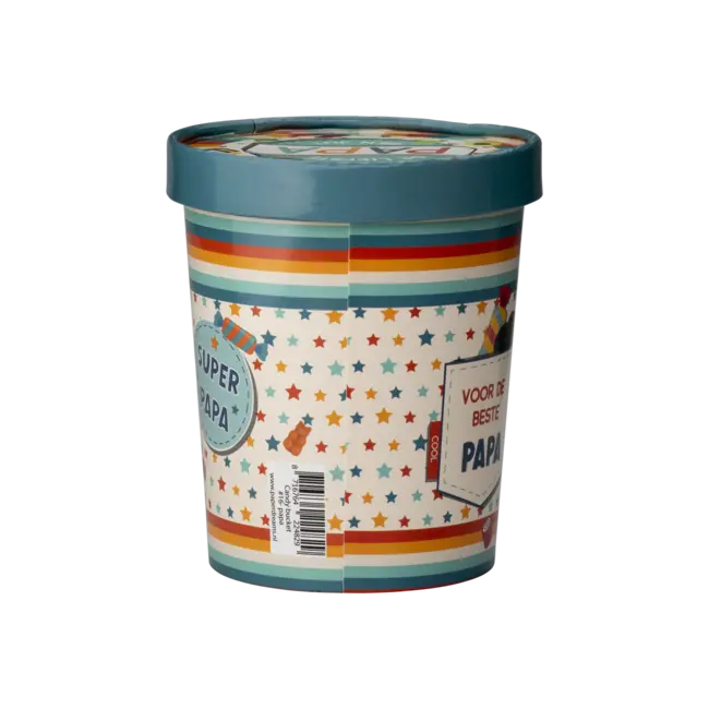 Paperdreams Snoepemmer - De  liefste papa ben jij - 12x14cm