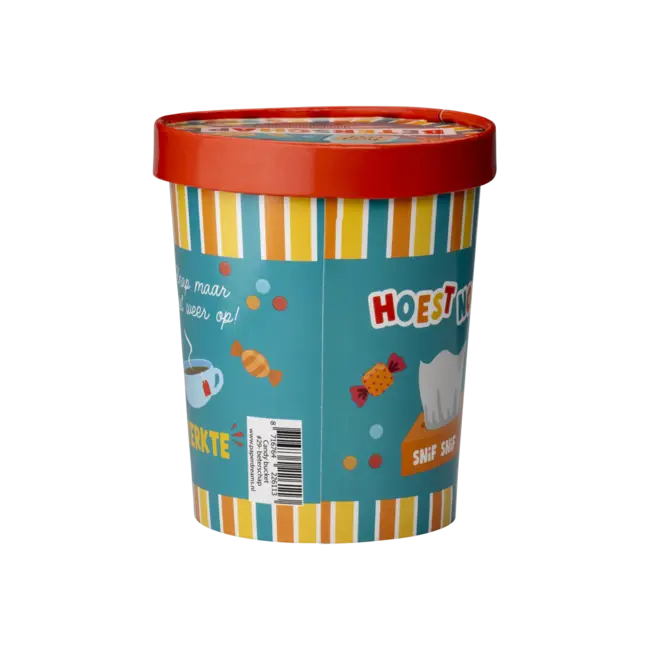 Paperdreams Snoepemmer - Heel veel beterschap - 12x14cm