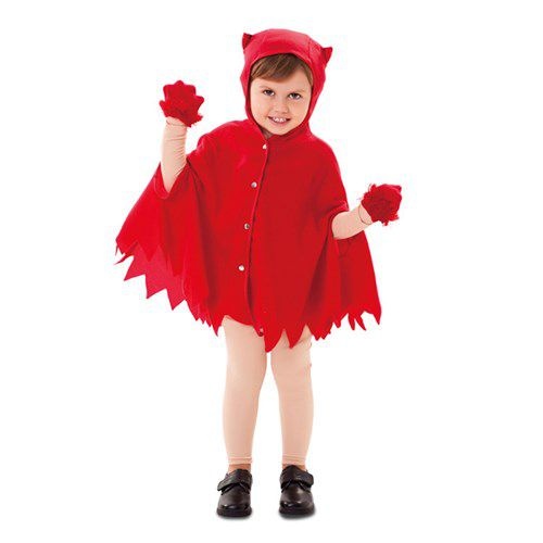 Kostuum - Cape - Duivel - mt.80-92