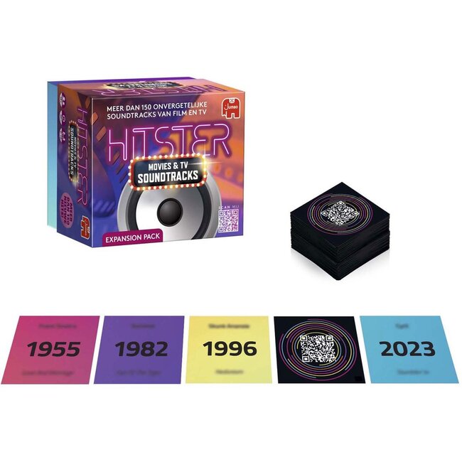 Jumbo Spel - Hitster - Uitbreidingsset - Movies & Soundtracks