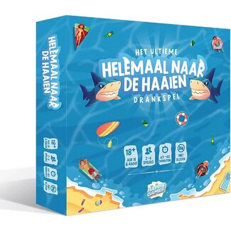 PartyXplosion Spel - Drankspel - Helemaal naar de haaien - 18+