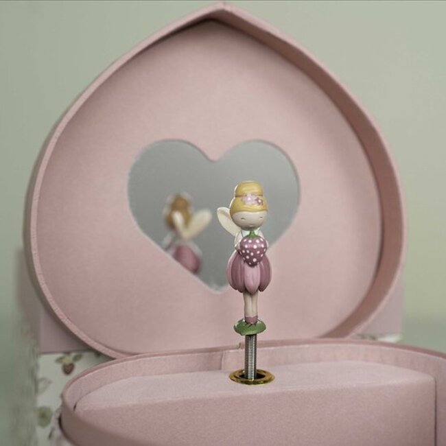 Little Dutch Juwelenkistje - Sieradendoos - Elf - Met muziek - Hartvormig