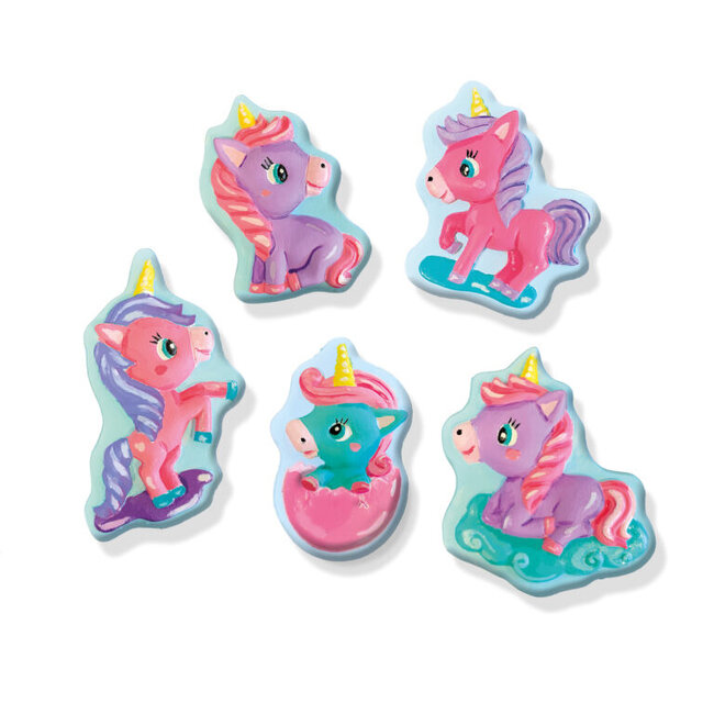 SES Knutselen - Gips gieten en schilderen - Unicorns - Eenhoorns - 5+