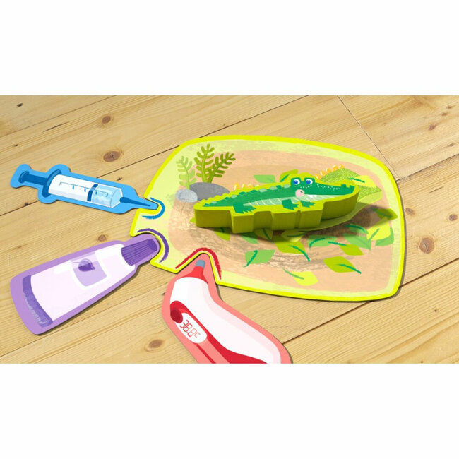 Haba Spel - Mijn eerste spellen - Bij de dierendokter - In koffertje - 2+