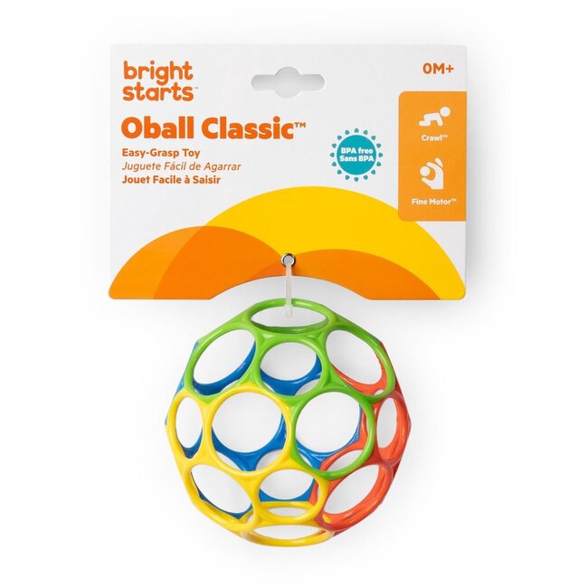 Grijpspeeltje - Regenboog - Oball - 0mnd+