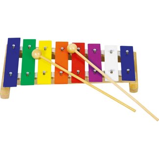 Xylofoon - Metaal - 8 Tonen - Recht