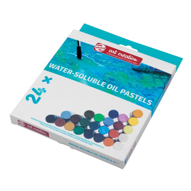 Royal Talens Wateroplosbare oliepastels - Set van 24 - Art Creation