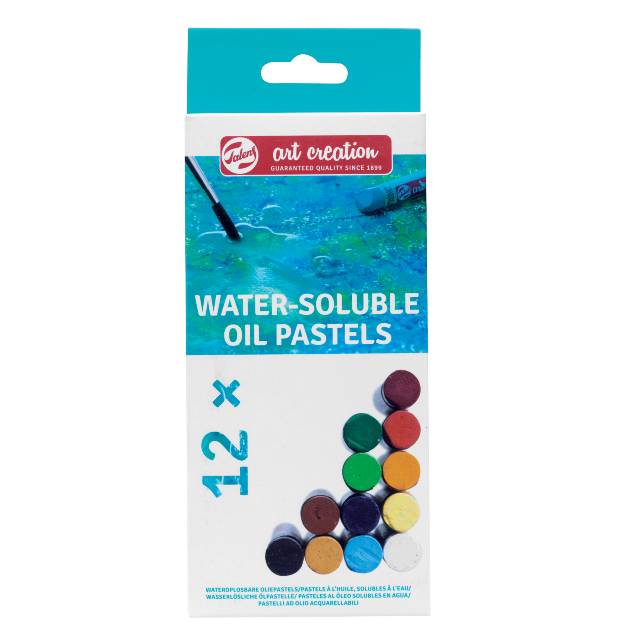 Wateroplosbare oliepastels - Set van 12 - Art Creation