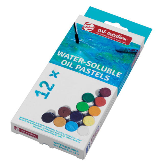 Royal Talens Wateroplosbare oliepastels - Set van 12 - Art Creation