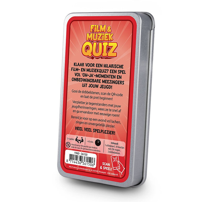 Miko Spel - Film & muziek quiz - 1960