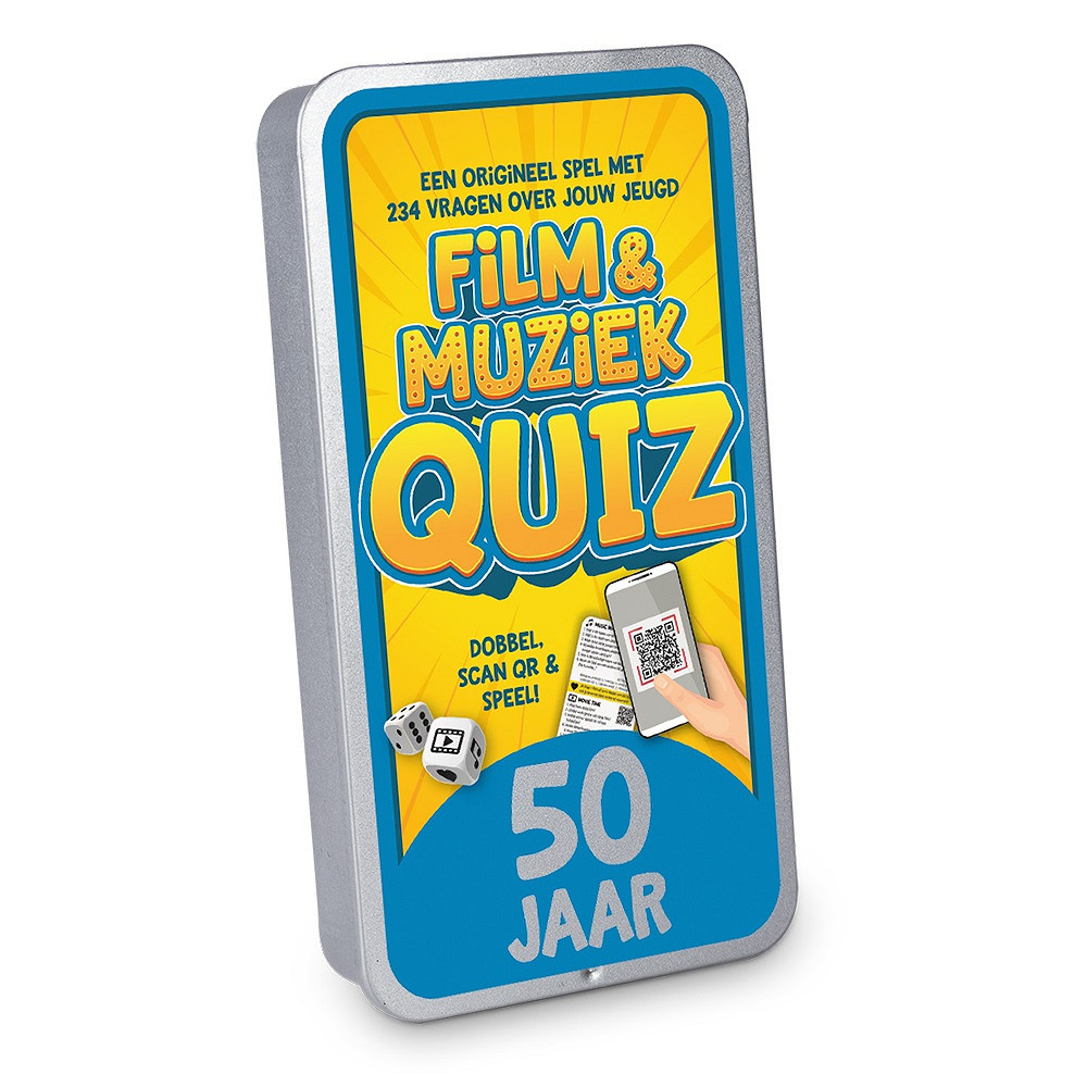 Spel - Film & muziek quiz - 50 jaar