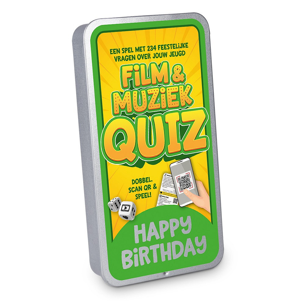 Spel - Film & muziek quiz - Happy Birthday