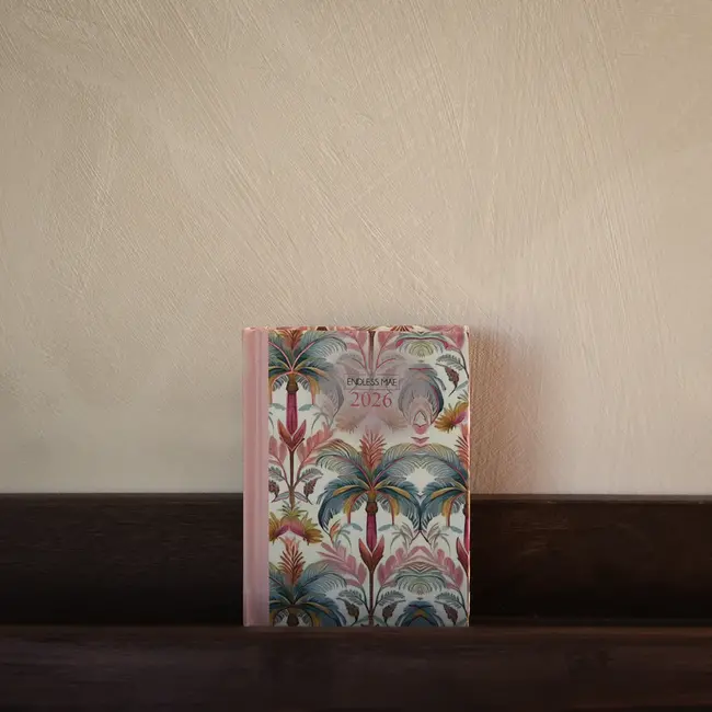 Paperclip Mini agenda - 2026 - Endless Mae - Palmbomen