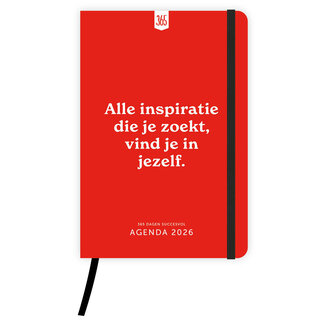 Comello Week agenda - 2026 - 365 dagen succesvol - 12,7x17,8cm