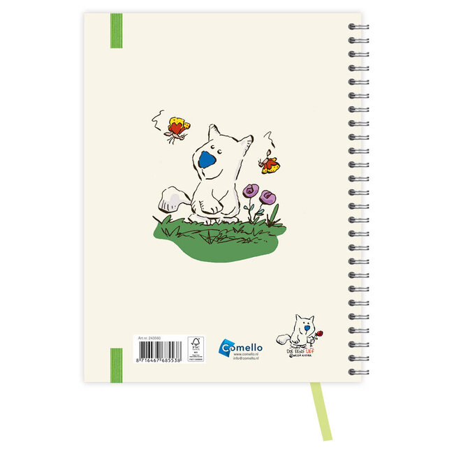 Comello Bureau agenda - 2026 - Doe eens lief - 17,6x23,8cm