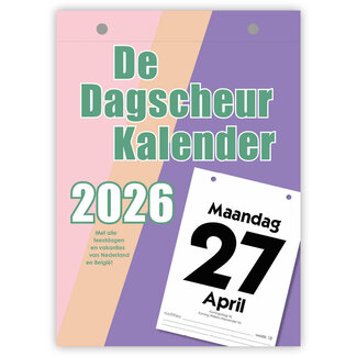 Comello Scheurkalender - 2026 - Dagscheurkalender - 13x18cm