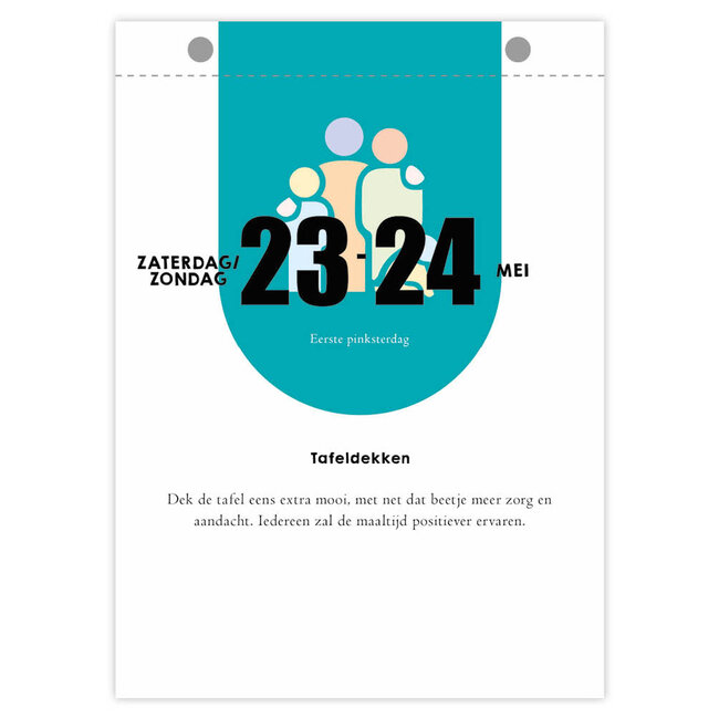 Comello Scheurkalender - 2026 - Opvoed Wijzer - 13x18cm