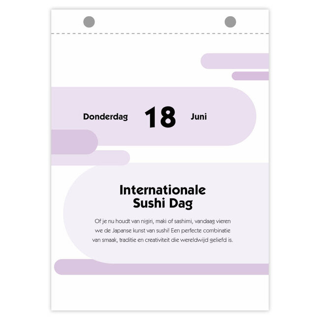 Comello Scheurkalender - 2026 - Elke dag wat - 13x18cm