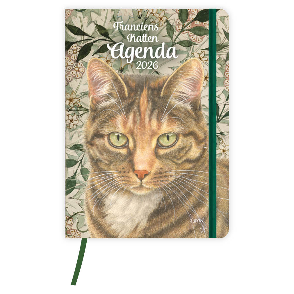 Week agenda - 2026 - Franciens katten - Naughty - 12,7x17,8cm
