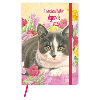 Comello Week agenda - 2026 - Franciens katten - Tibbe - 12,7x17,8cm