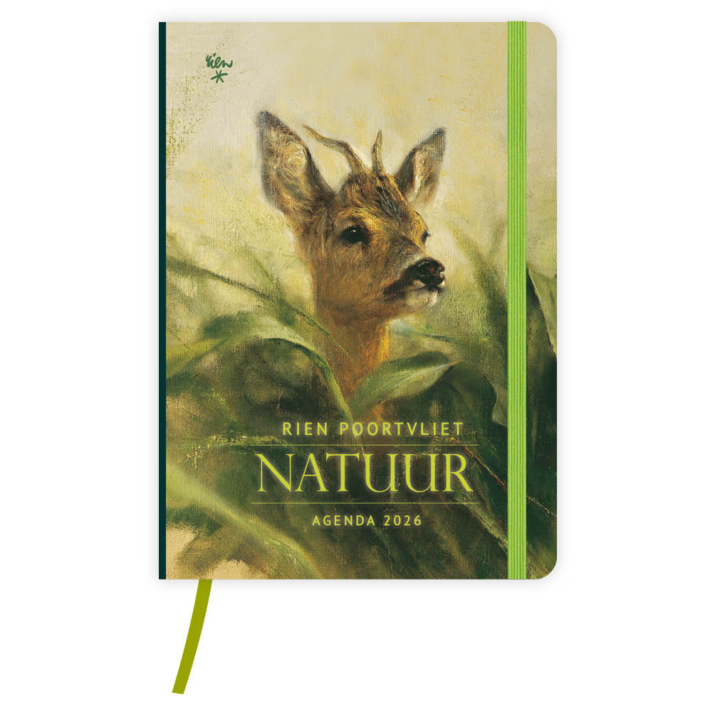 Week agenda - 2026 - Rien Poortvliet - Hert -12.7x17.8cm