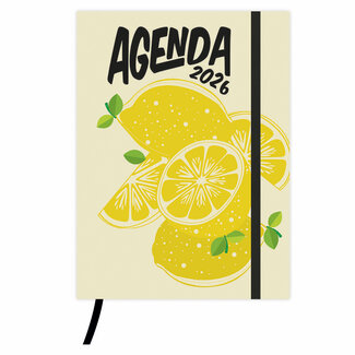 Comello Week agenda - 2026 - Small - When life gives you lemons - 10,5x14,2cm