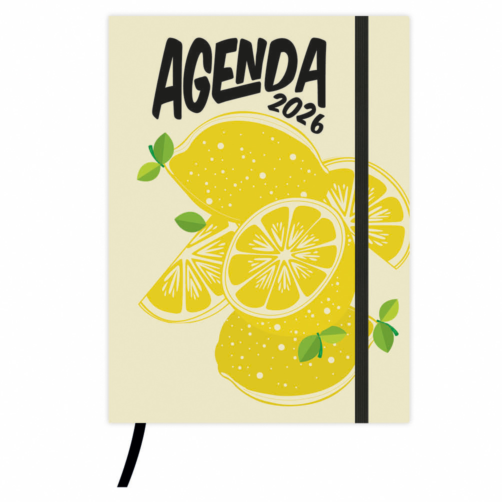Week agenda - 2026 - Small - When life gives you lemons - 10,5x14,2cm