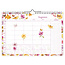 Comello Familie weeknotitiekalender - 2026 - Oblong - Janneke Brinkman -Zomerbloemen - 29.7x21cm