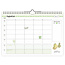 Comello Familie weeknotitiekalender - 2026 - Oblong - Bloom - 29.7x21cm