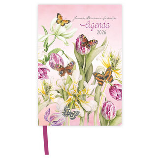 Comello Zak agenda - 2026 - Janneke Brinkman - Tulp - 8.3x11.5cm