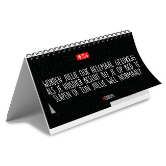 Comello Bureau kalender - 2026 - Darum - 21x14cm