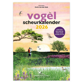 Comello Scheurkalender - 2026 - Vogelscheurkalender - 13x18cm
