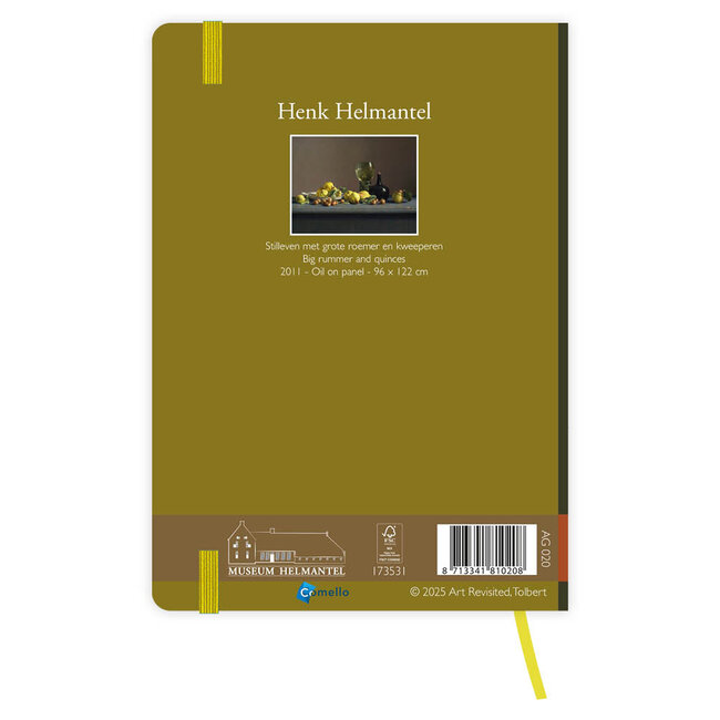 Comello Week agenda - 2026 - Henk Helmantel - 12.7x17.8cm