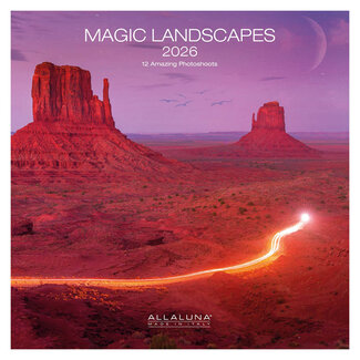 Comello Kalender - 2026 - Magic landscapes - 30x30cm
