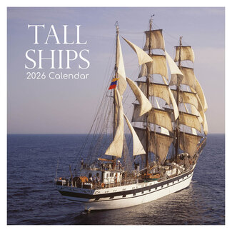 Comello Kalender - 2026 - Tall ships - 30x30cm