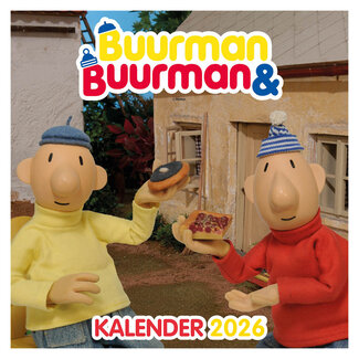 Comello Kalender - 2026 - Buurman en buurman - 30x30cm