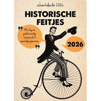 Lantaarn Scheurkalender - 2026 - Historische feitjes - 13x18cm