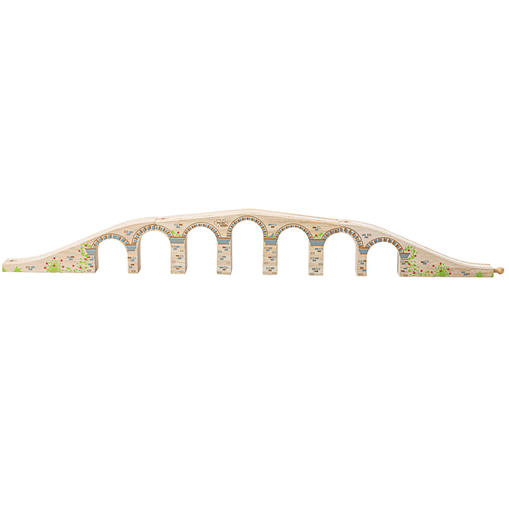 Rails - Spoorwegviaduct - 3dlg.