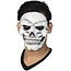 Partychimp Masker - Gezichtsmasker - Schedel - Wit